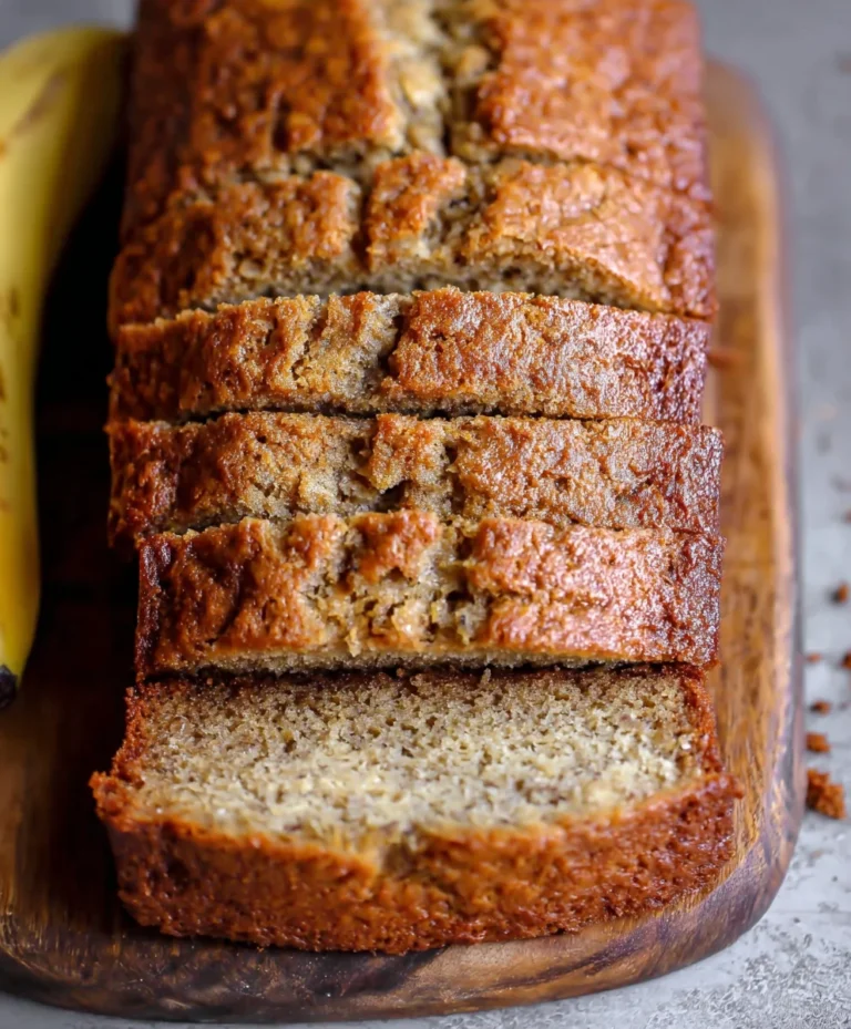 Best Moist Banana Bread Recipe-Easy & Delicious