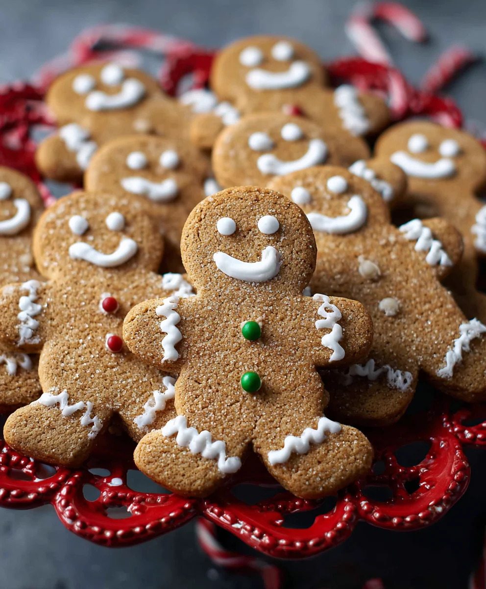 Chewy Gin Extract-FGin Extractored Gingerbread Men Cookies