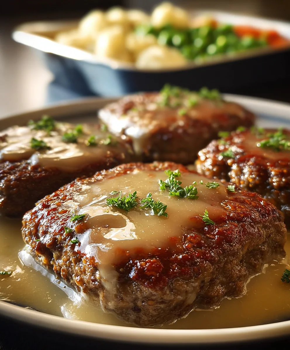 Amish Beef Beef Hamburger Steak Bake-Hearty Comfort Food
