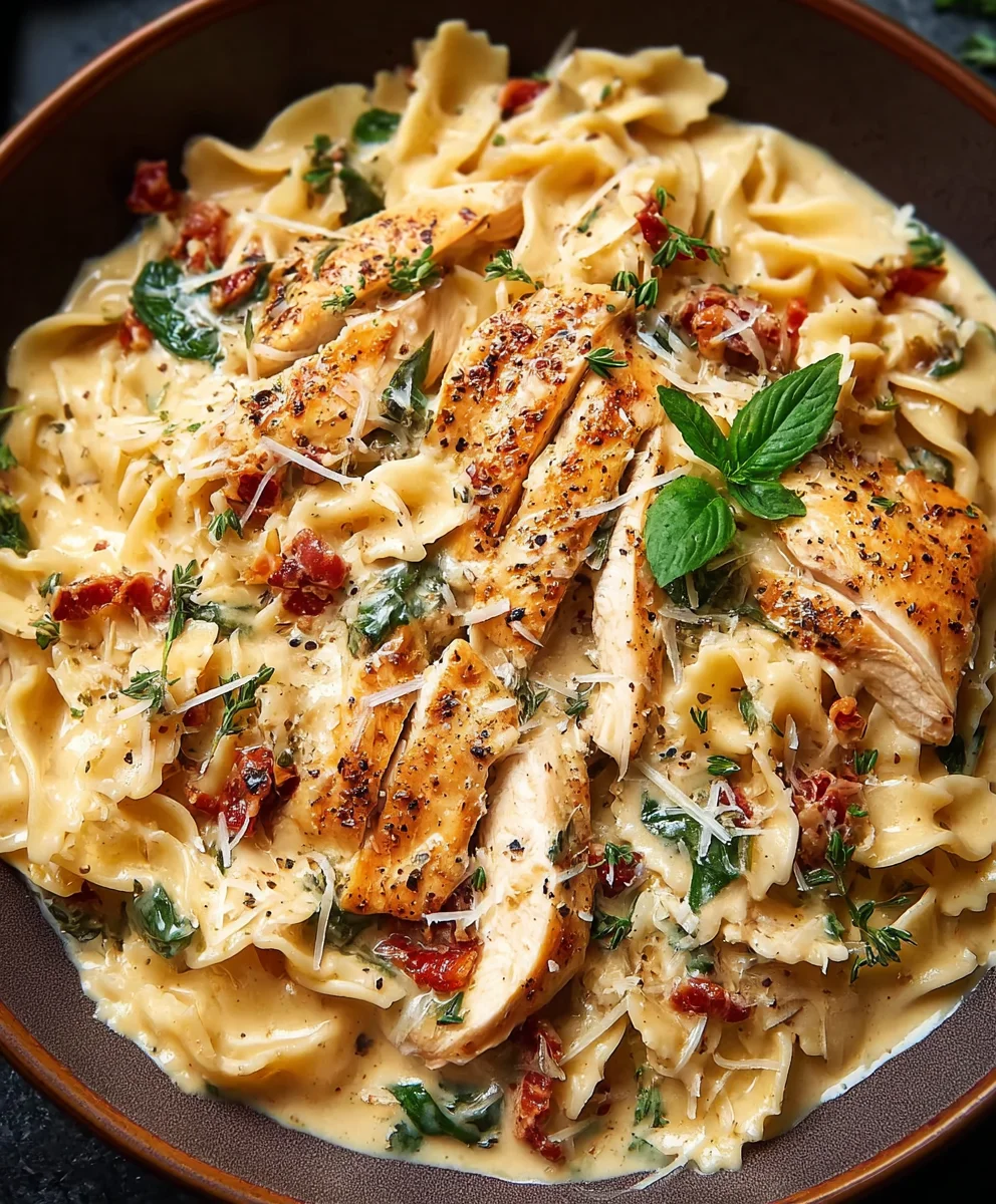 Marry Me Chicken Pasta-Easy Creamy Recipe