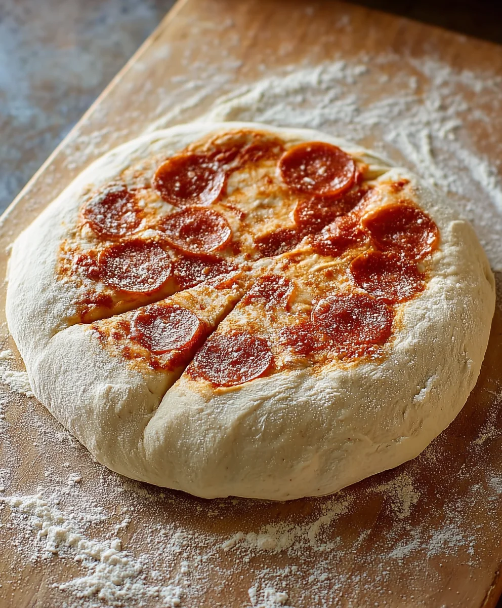 Easy Two Ingredient Pizza Dough Recipe