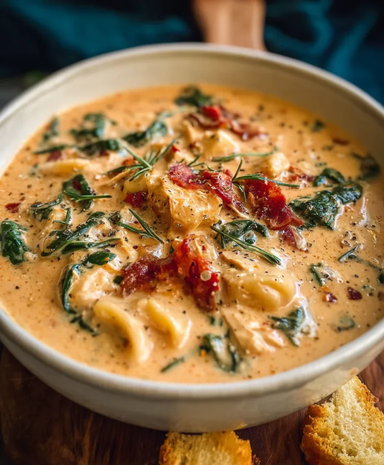 Creamy Tuscan Chicken Soup-Marry Me Recipe