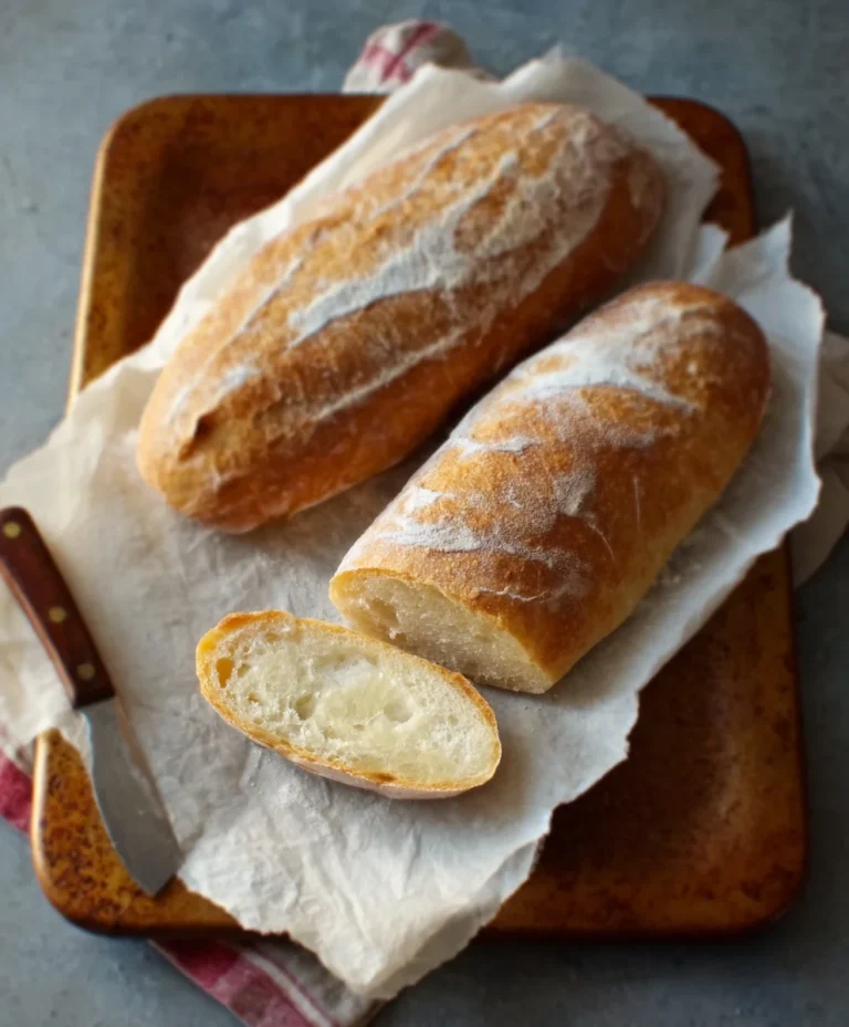 Easy One-Hour French Bread- Quick Homemade Recipe