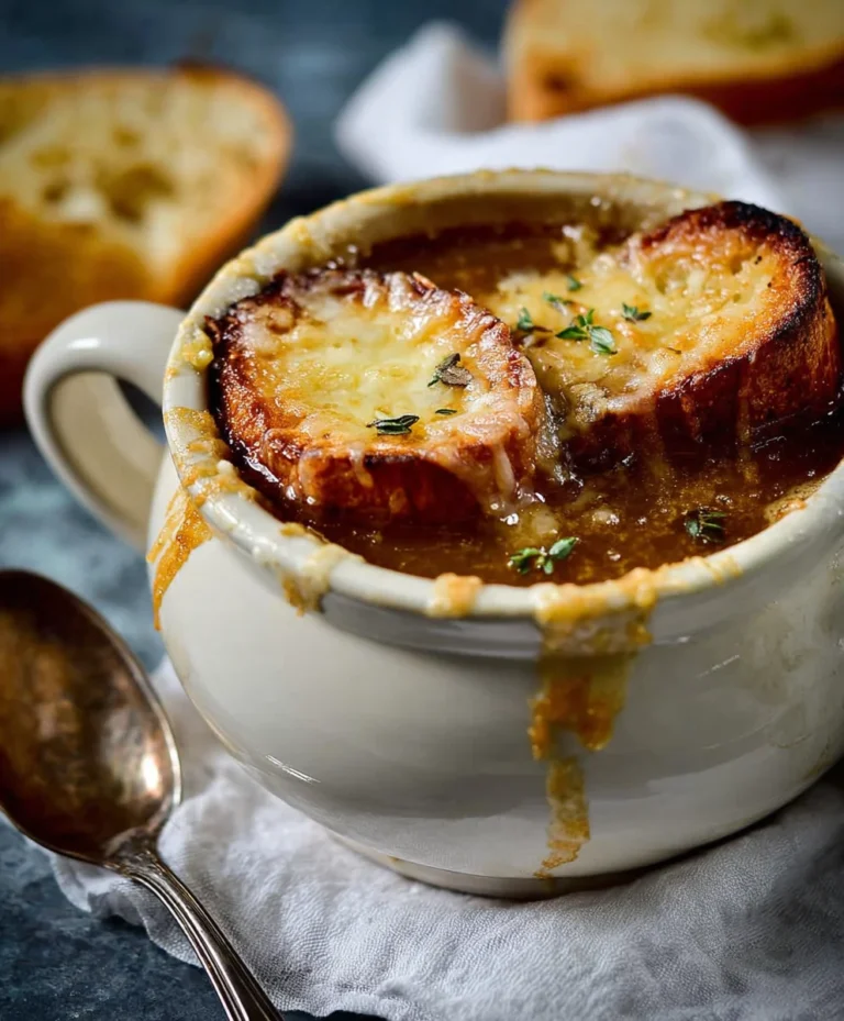 Classic French Onion Soup Recipe – Rich & Savory