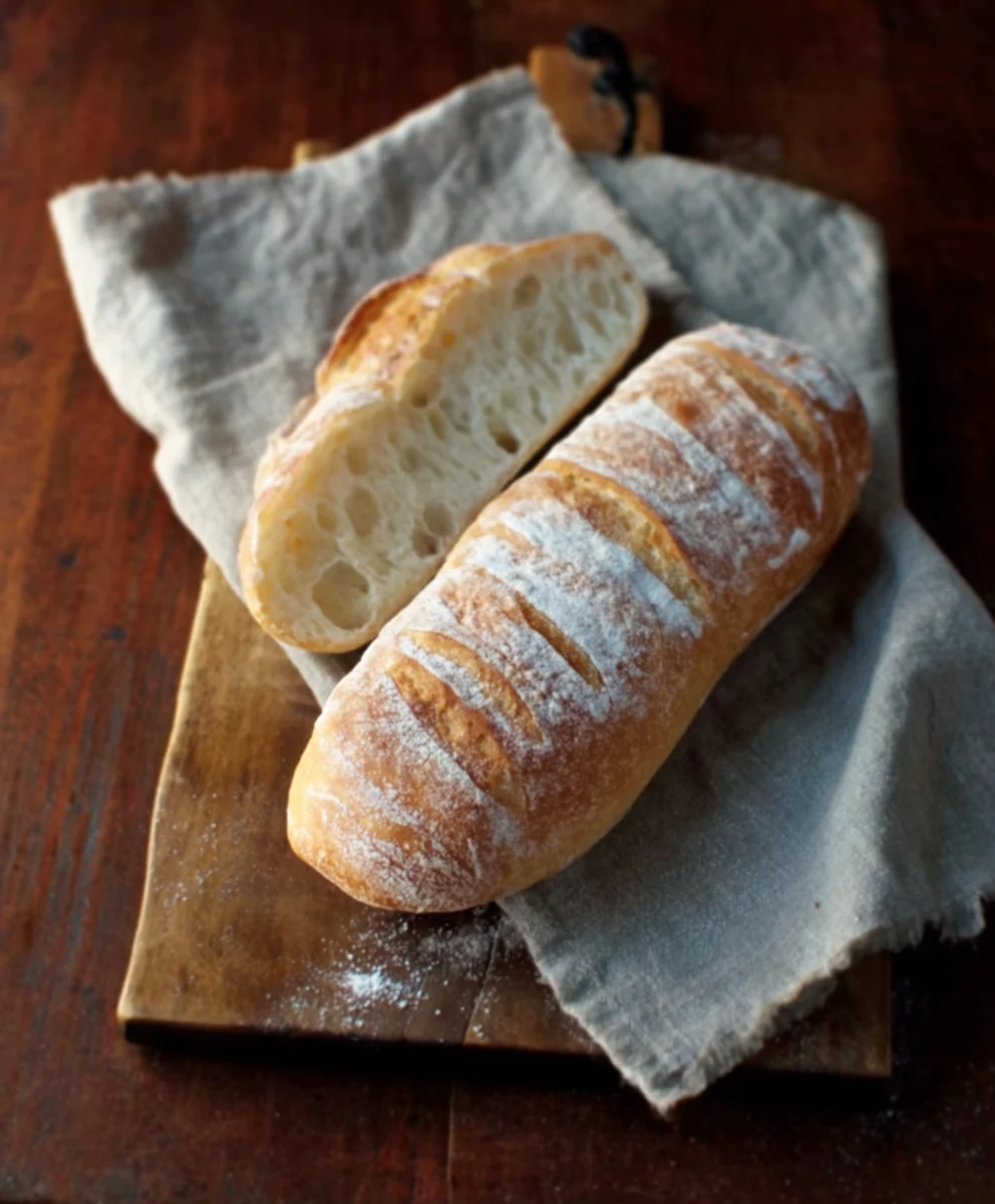 Easy One-Hour French Bread- Quick Homemade Recipe