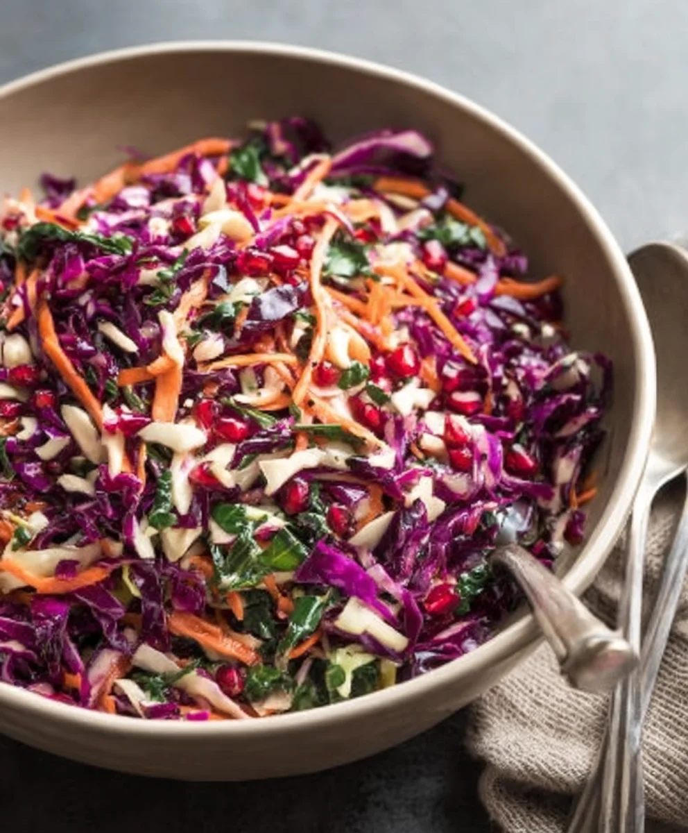 Winter Veggie Coleslaw - Easy & Flavorful Recipe