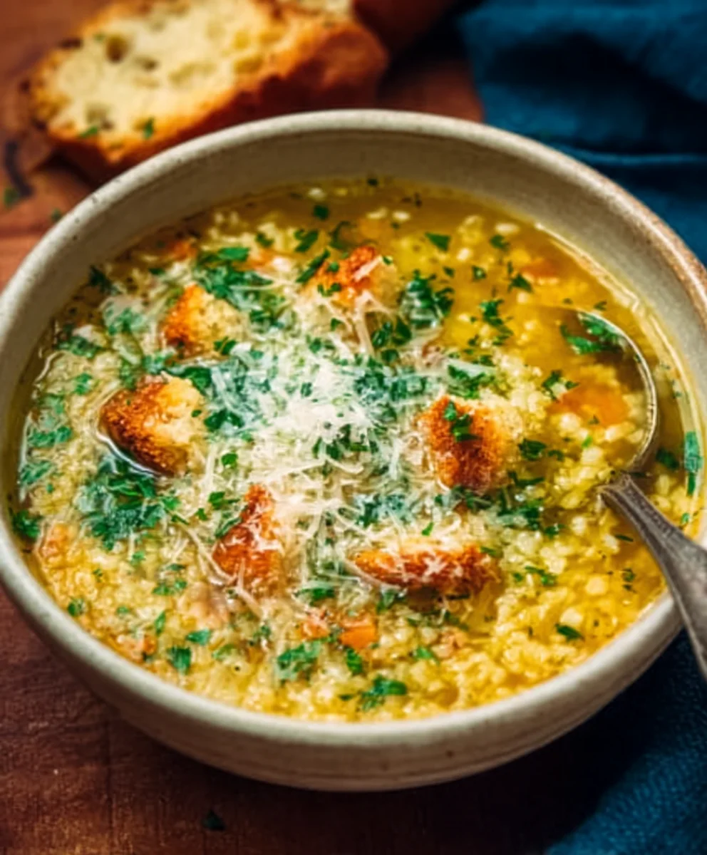 Italian Penicillin Soup-Comfort Food Heals
