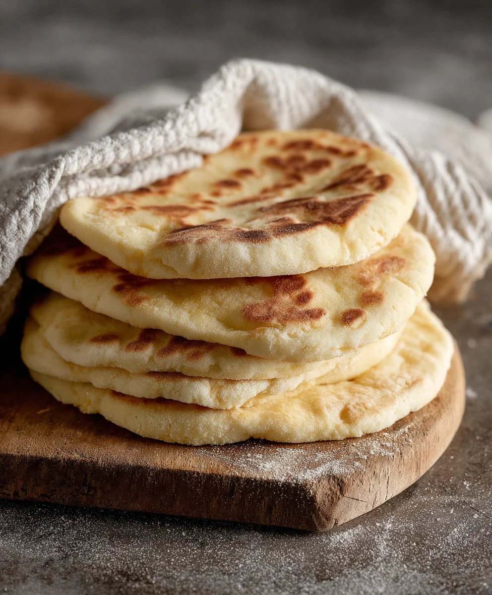Easy Homemade Pita Bread Recipe-Soft & Fluffy