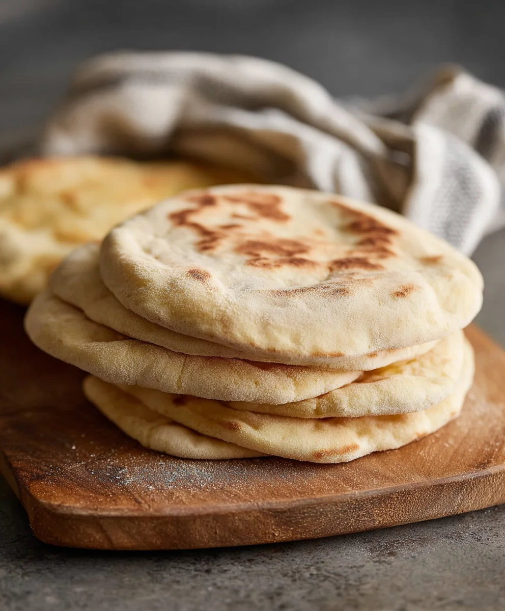 Easy Homemade Pita Bread Recipe-Soft & Fluffy