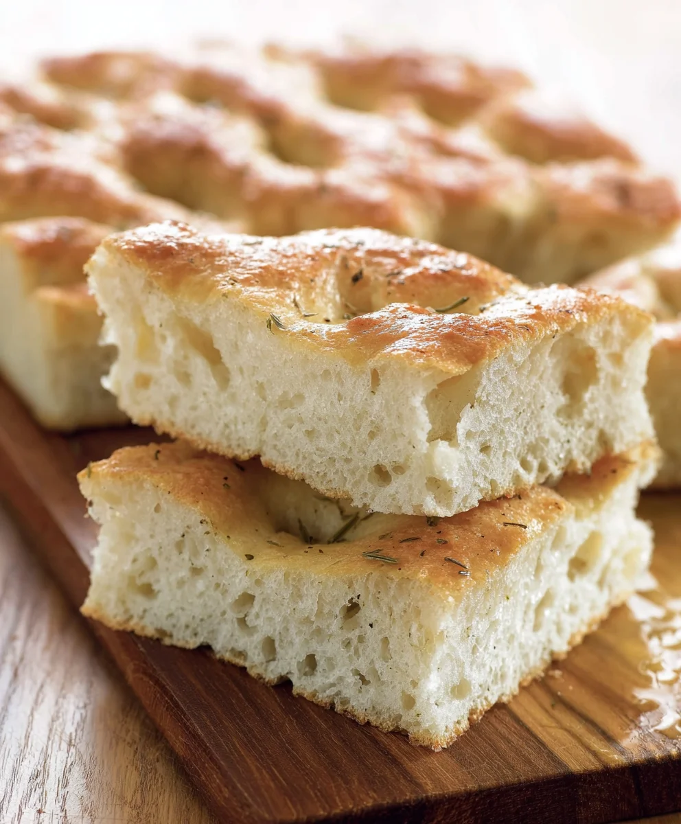 Easy No-Knead Focaccia Bread Recipe