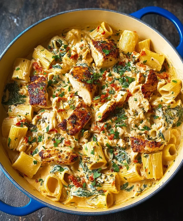 Easy Creamy Tuscan Chicken Pasta Recipe
