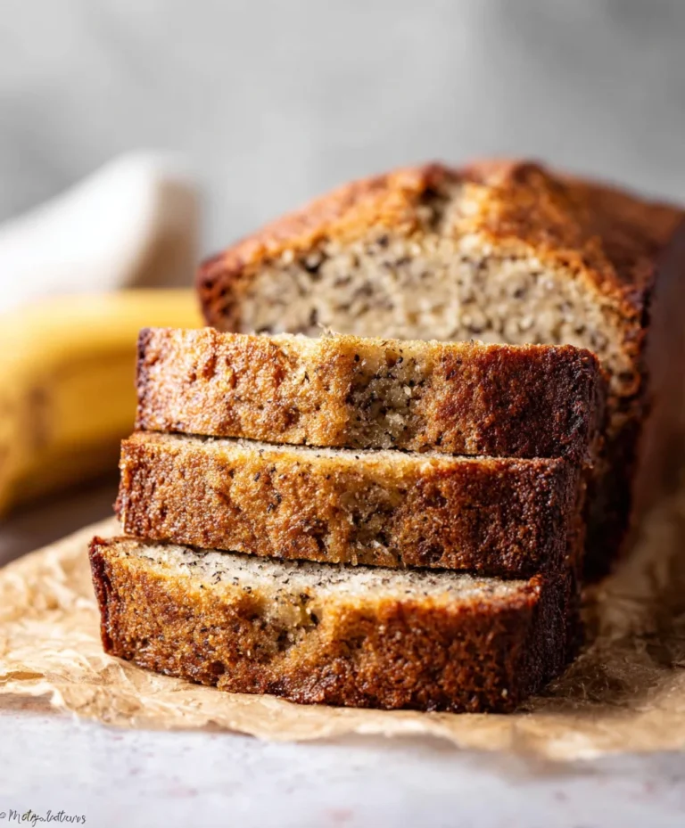 Best Banana Bread Recipe- Easy & Moist Loaf