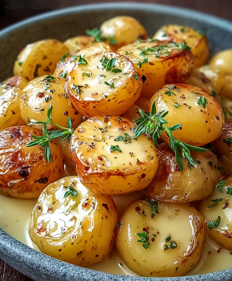 Creamy Baby Potatoes – Easy & Delicious Side Dish