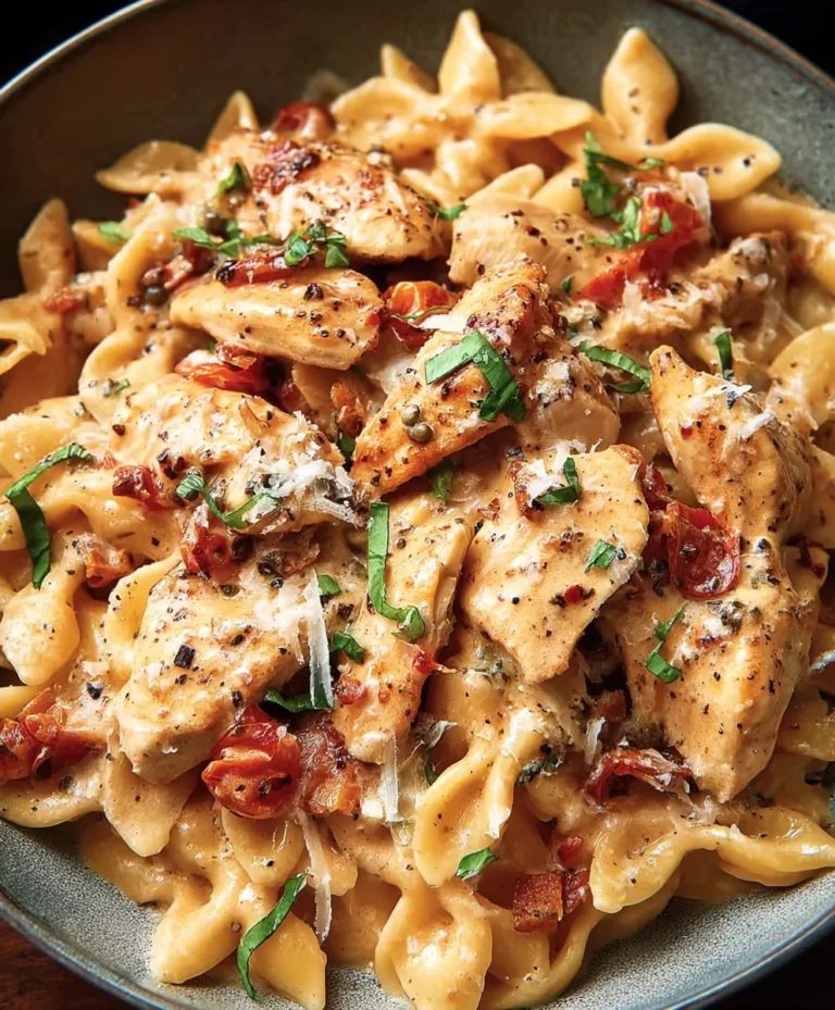 Marry Me Chicken Pasta-Easy Creamy Recipe