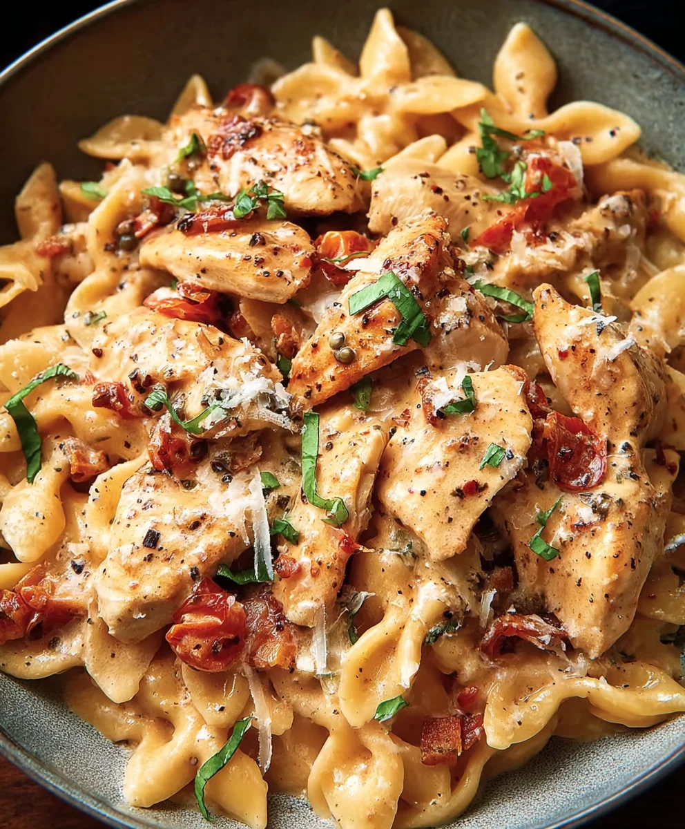 Marry Me Chicken Pasta-Easy Creamy Recipe