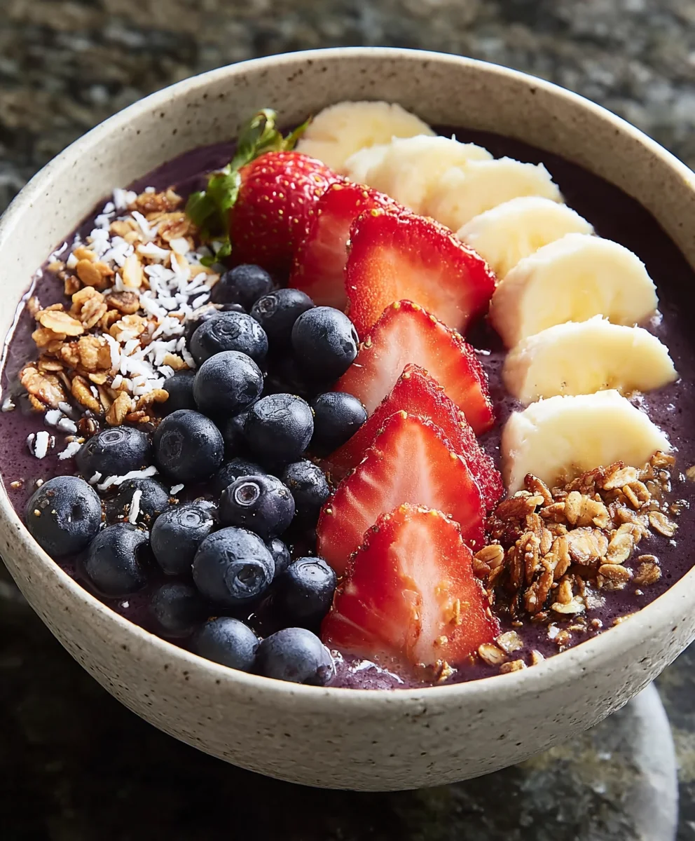 Fresh Acai Bowl Recipe- Healthy & Delicious Breakfast