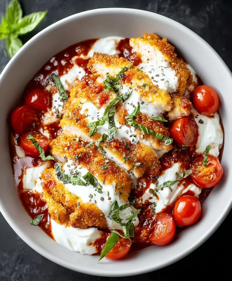 Chicken Parm Cottage Cheese Bowl – Easy Keto Meal