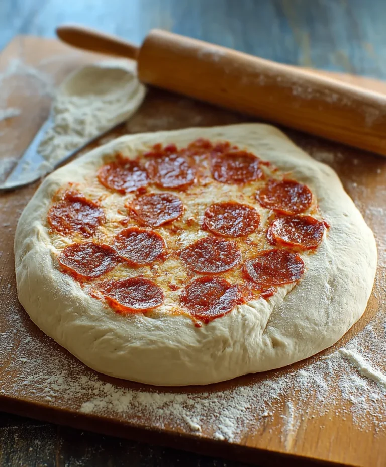 Easy Two Ingredient Pizza Dough Recipe