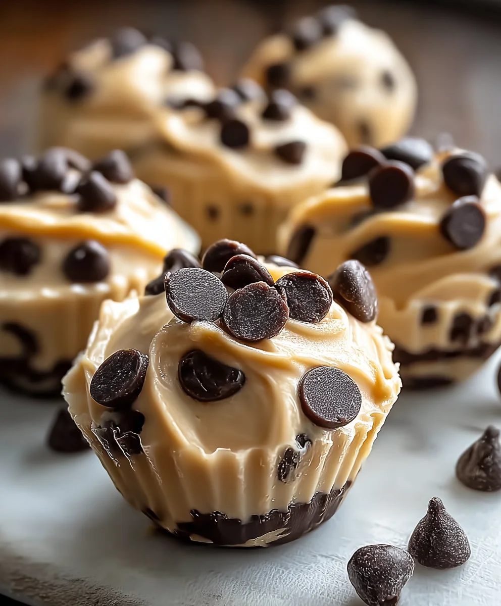 Greek Yogurt Peanut Butter Bites Chocolate Chips Recipe