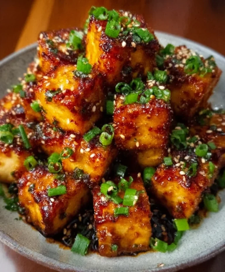 Crispy Honey Garlic Tofu – Amazing Flavor