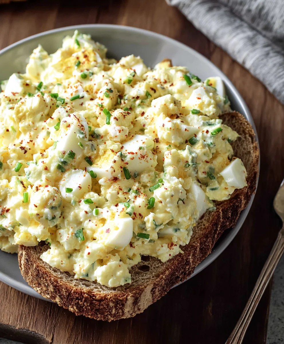 Easy Cottage Cheese Egg Salad - Quick & Creamy Recipe