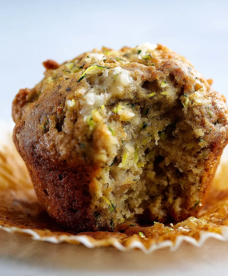 Moist Banana Zucchini Muffins-Healthy & Delicious