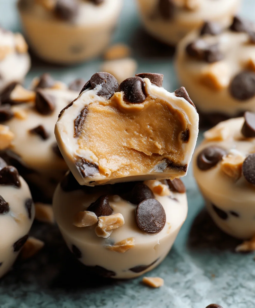 Frozen Greek Yogurt Peanut Butter Bites Recipe