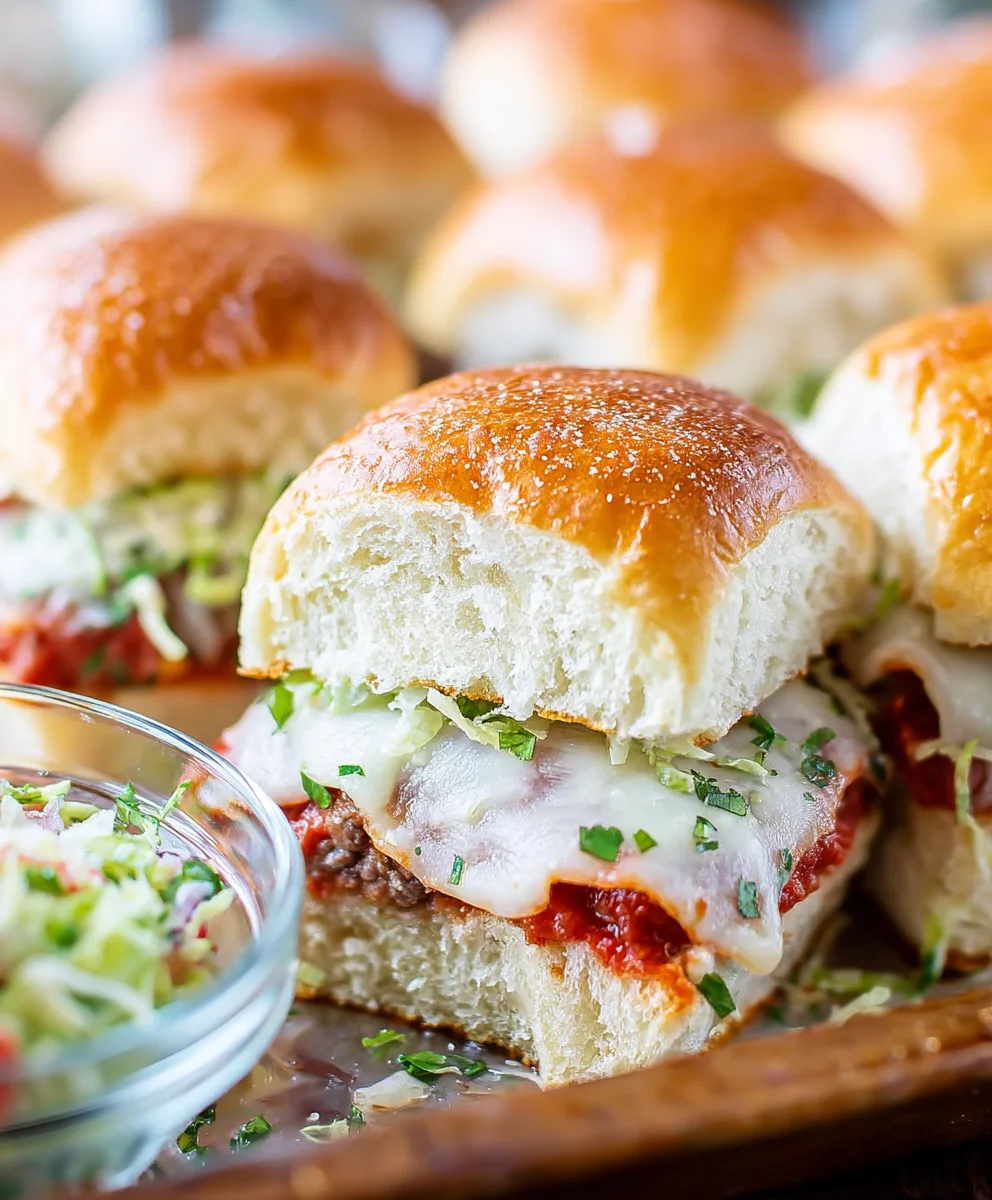 Beef Italian Grinder Sliders-Quick Easy Appetizer