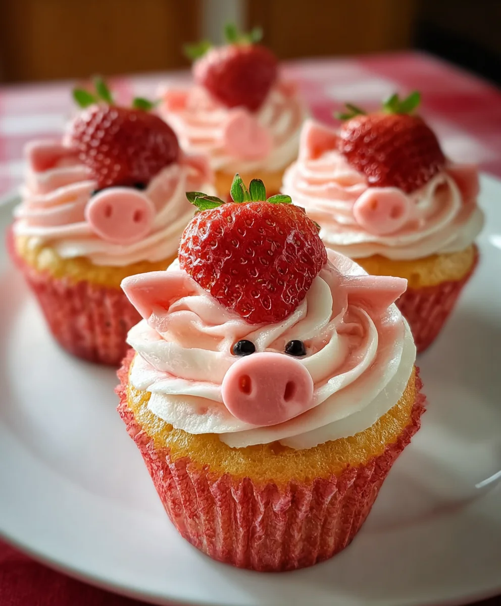 Strawberry Beefy Cupcakes - Cute & Easy Recipe