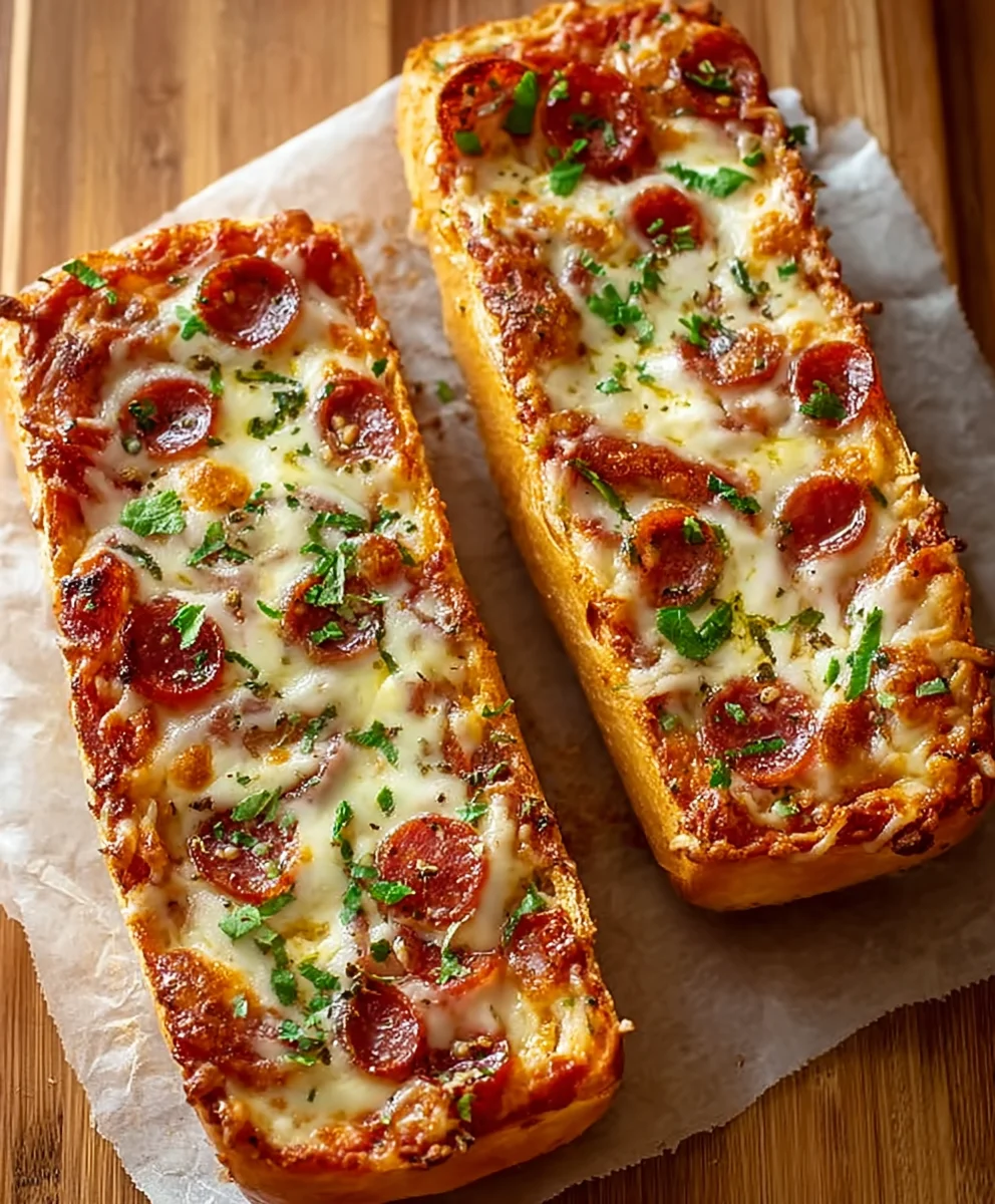 Easy French Bread Pizza - Quick Dinner Recipe
