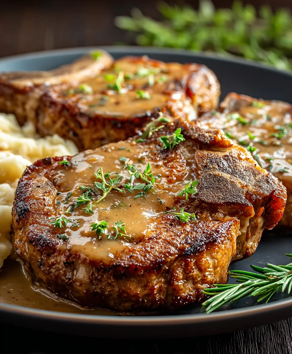 Slow Cooker Ranch Beef Chops - Easy & Flavorful