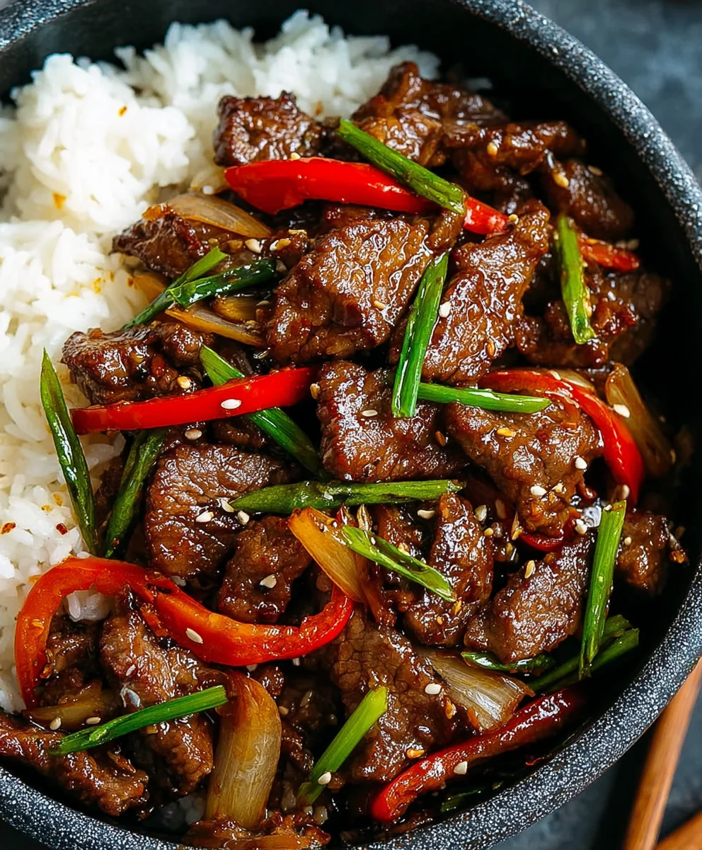 Spicy Black Pepper Beef Stir-Fry - Quick & Flavorful