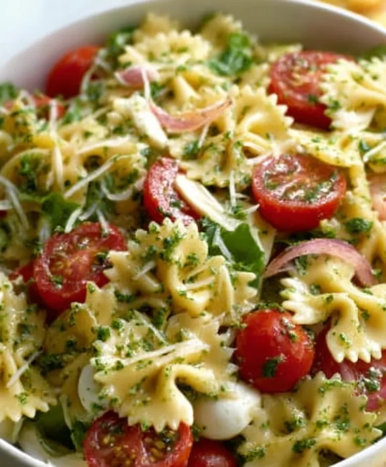 Easy Bow Tie Pasta Salad Recipe- Crowd Pleaser