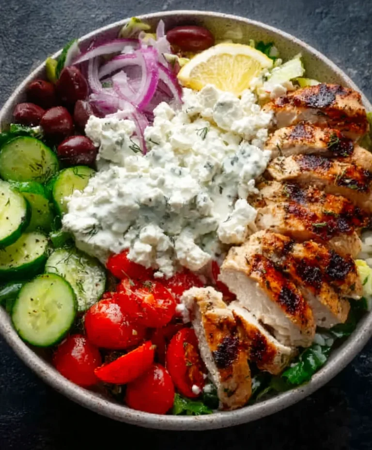 Flavorful Greek Chicken Bowls- Easy Weeknight Meal
