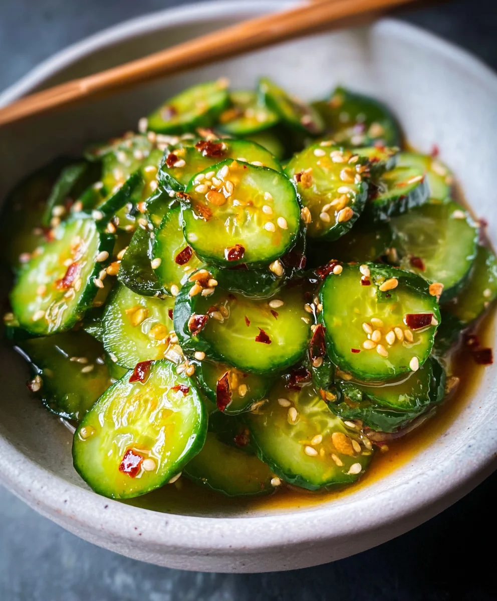 Easy Asian Cucumber Salad - Quick & Refreshing Recipe