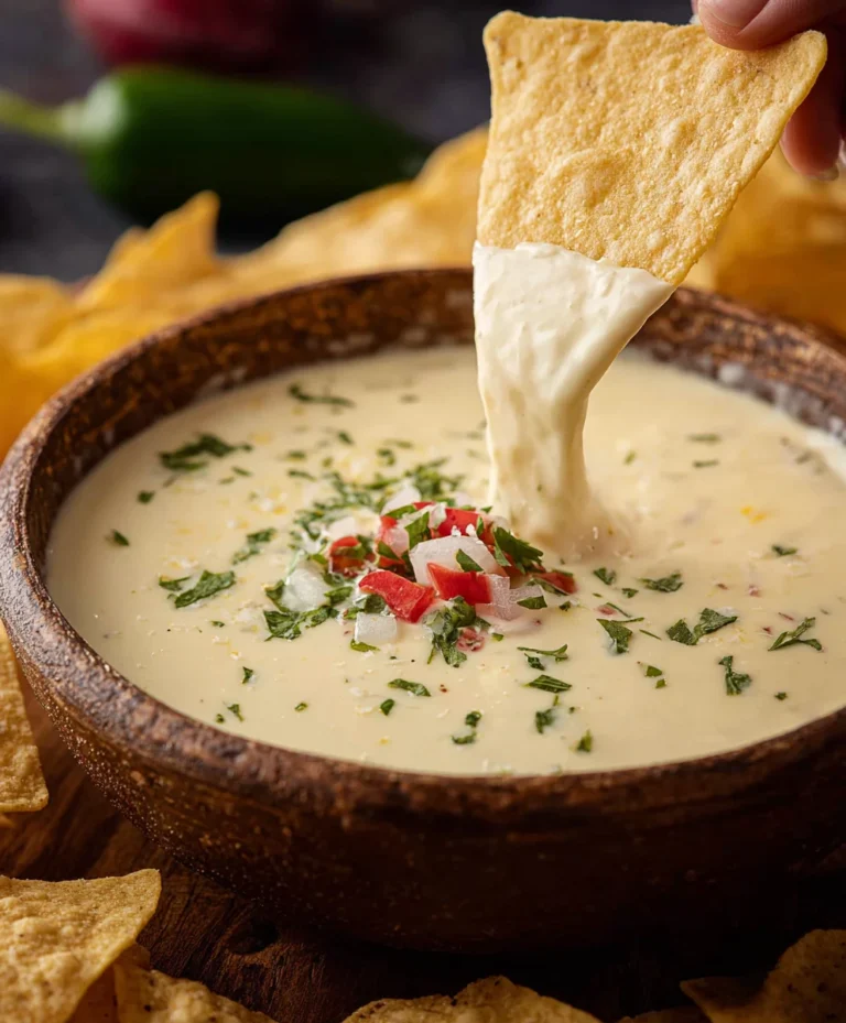 Easy Queso Blanco Cheese Dip Recipe-Restaurant Style