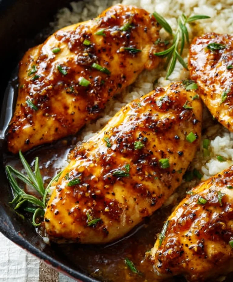 Honey Garlic Chicken Breasts – Easy & Delicious Recipe
