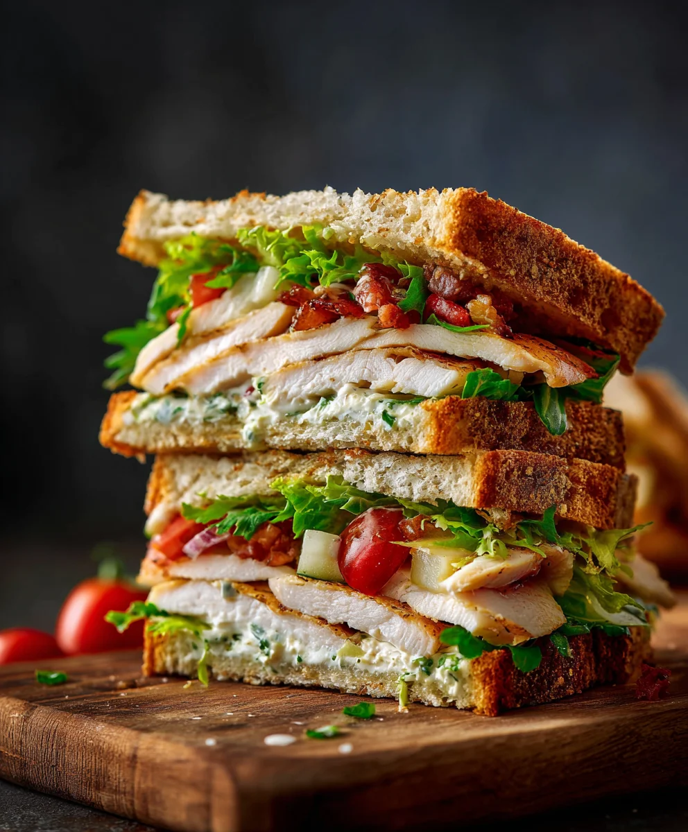 Cold Chicken Sandwich - Lunch Box Hero Better Than Bakery