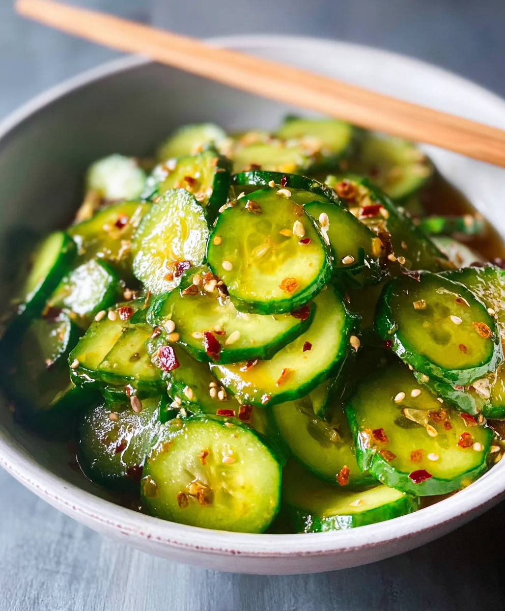 Easy Asian Cucumber Salad - Quick & Refreshing Recipe