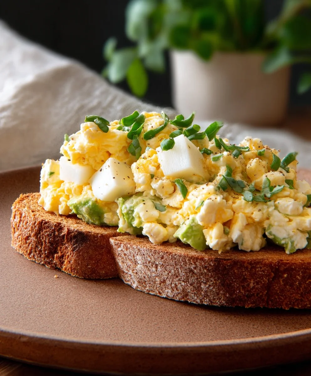 Creamy Egg Salad Cottage Cheese No Mayo Delight