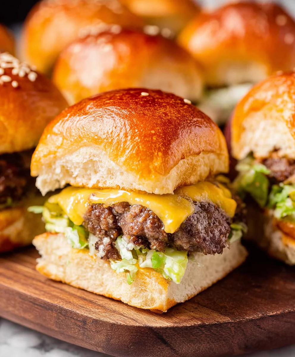 Easy Big Mac Sliders-Beefy Homemade Copycat Recipe