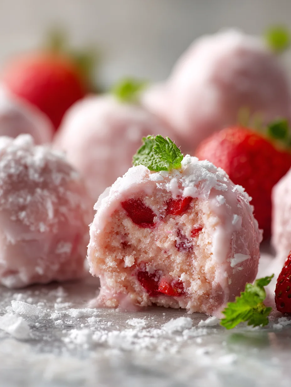 Easy Strawberry Yogurt Bites Three Ingredient Snack