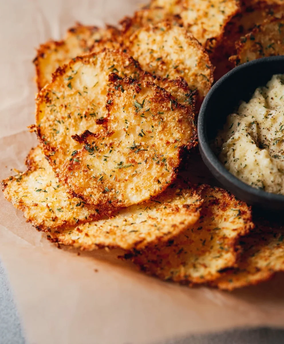 Crispy Cottage Cheese Chips-Healthy Snack