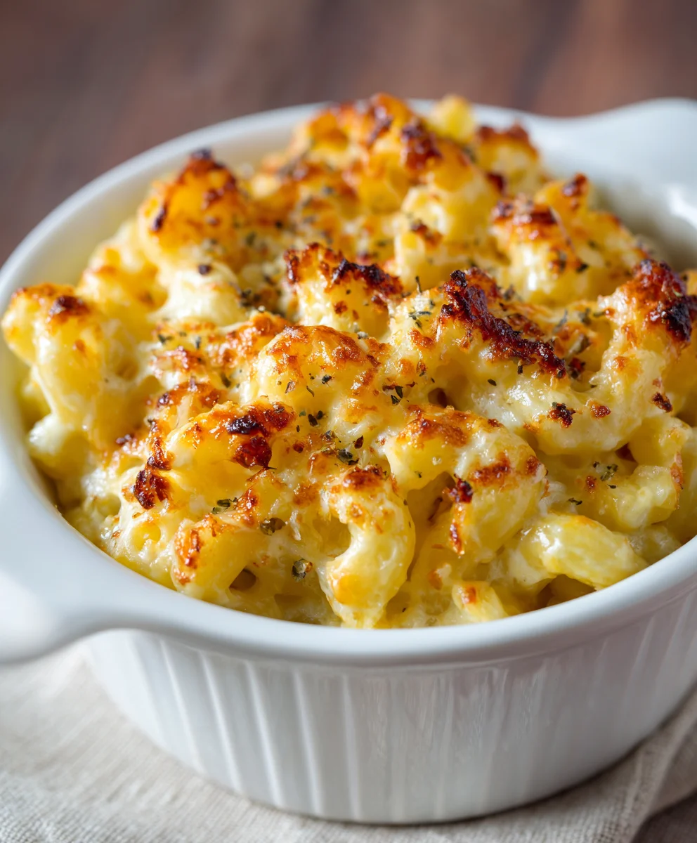 High Protein Cottage Cheese Mac and Cheese - Healthy Comfort