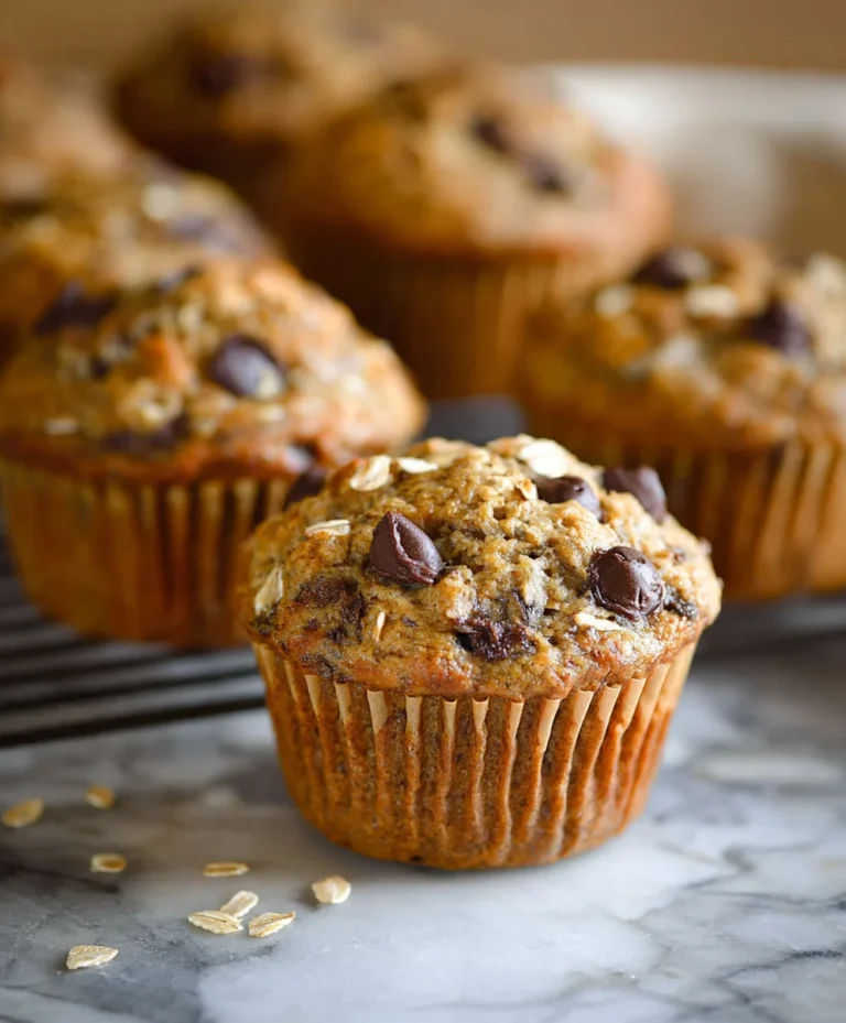 Healthy Banana Oatmeal Muffins – Easy & Delicious