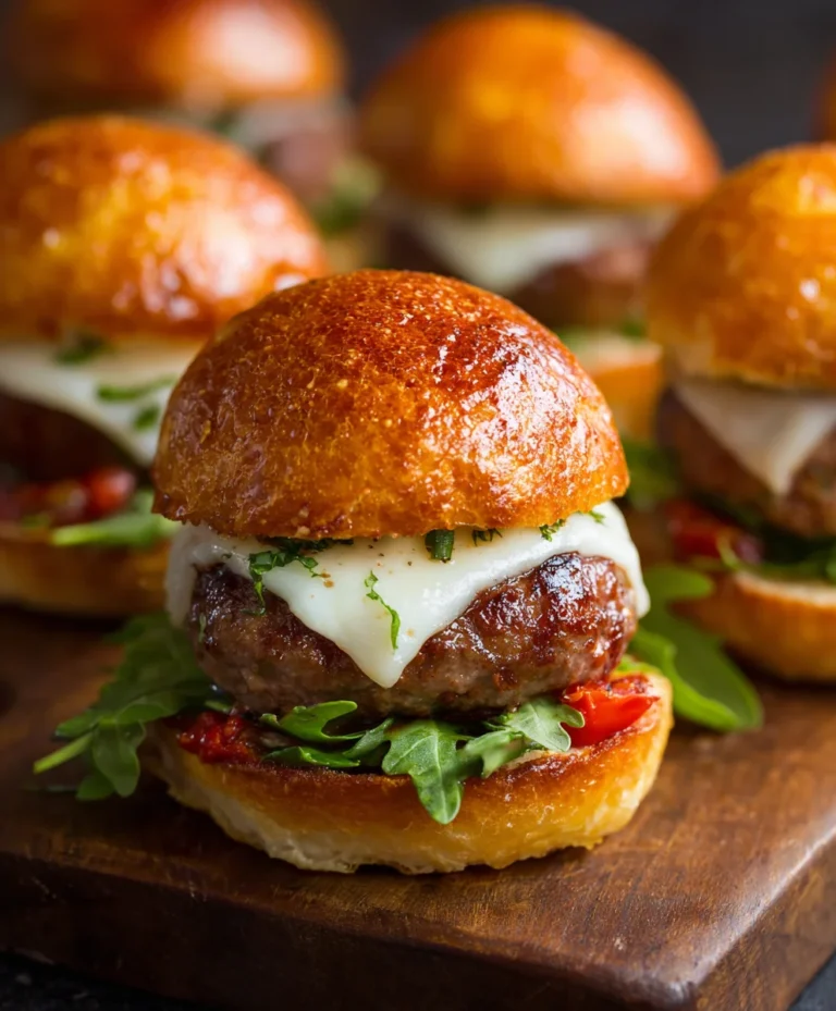 Easy Beef Italian Sliders – Quick & Delicious