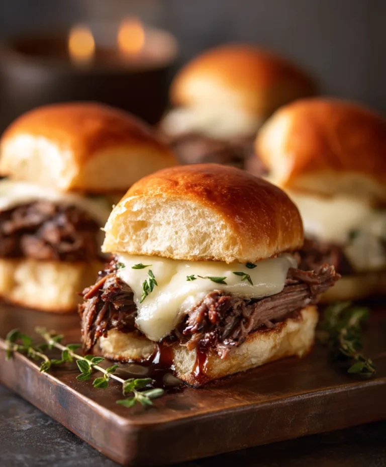Easy French Dip Sliders – Flavorful Beef Bites