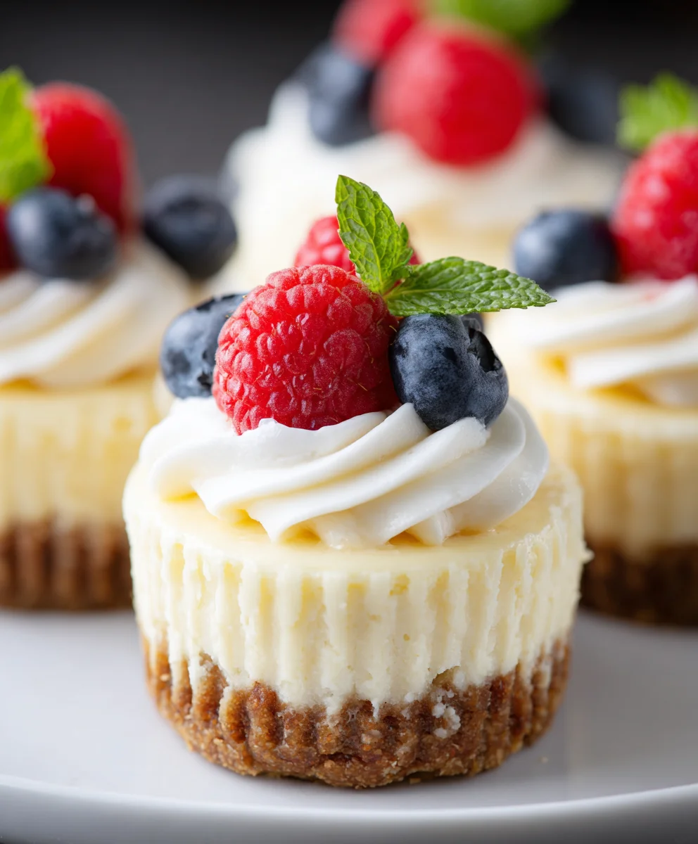 The Best Mini Cheesecake-Easy Recipe