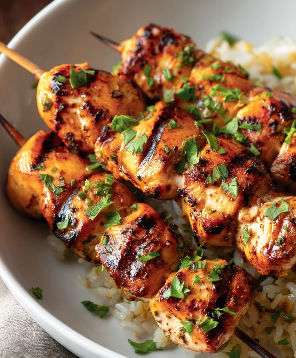 Easy Chicken Skewers For Delicious Dinners