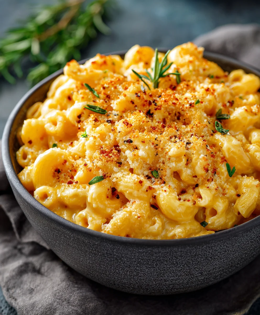 High Protein Cottage Cheese Mac and Cheese - Healthy Comfort
